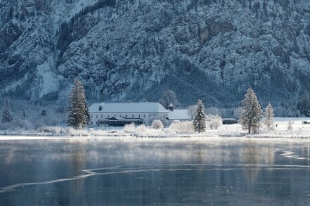 Calm Winter with Piano